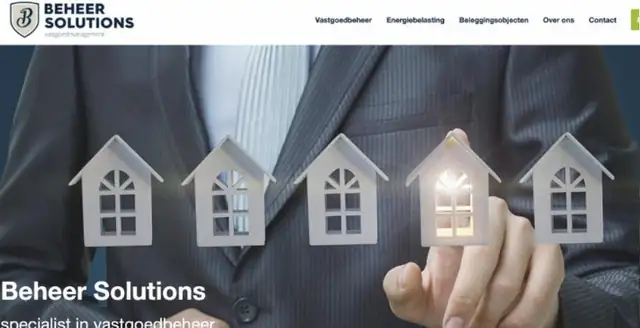 Website van Beheer Solutions