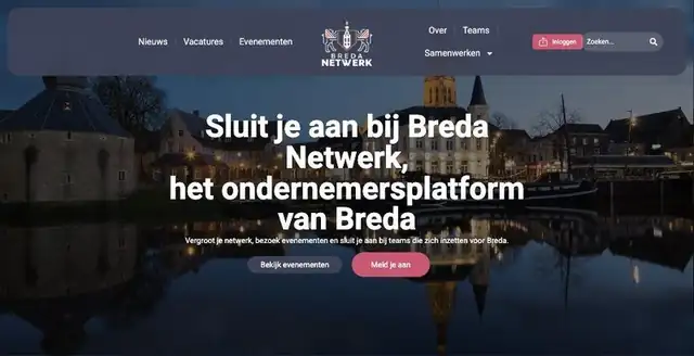 Website van Breda Netwerk