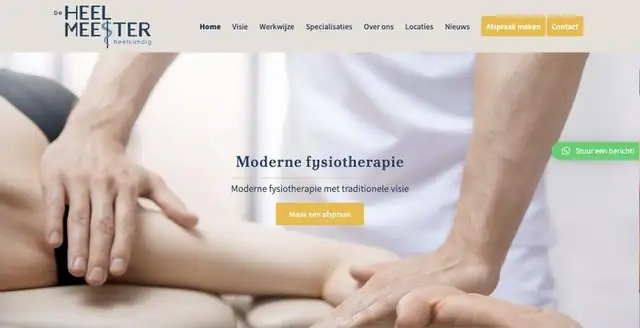 Website van De Heelmeester