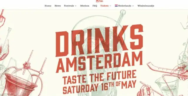 Website van Gin Festival