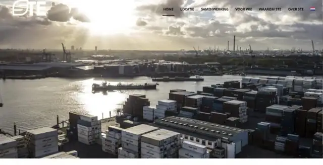 Website van Service Terminal Eemhaven