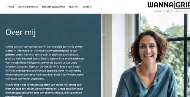 Website van Wannagrip